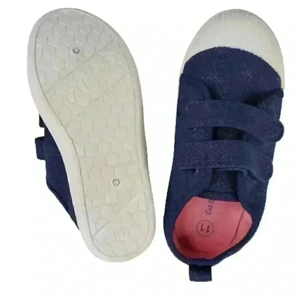 Cat & Jack Blue/White Toddler Girls Sneakers Sz 11